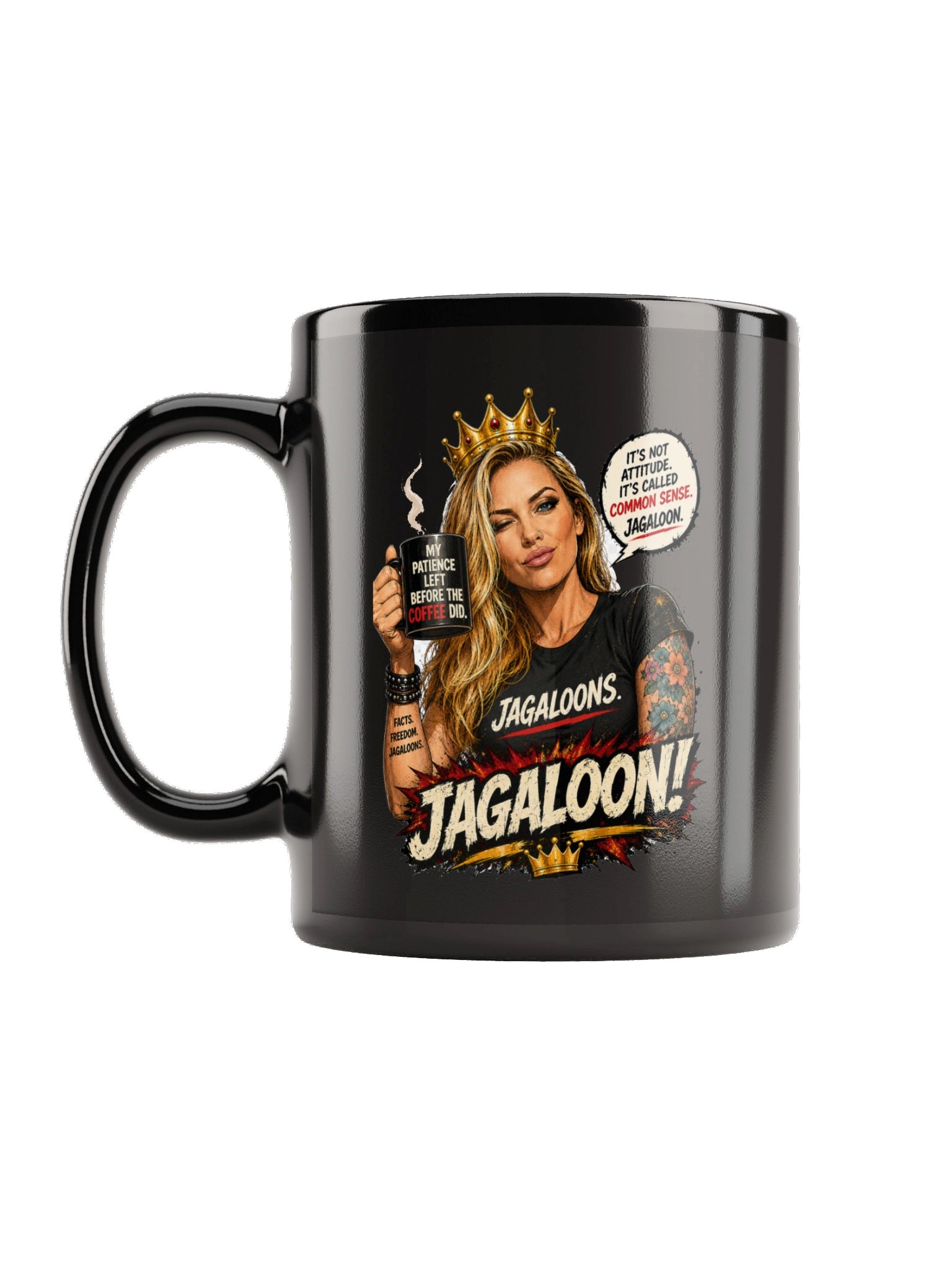My Patience Left Before the Coffee Did — Jagaloons Mug product image (2)