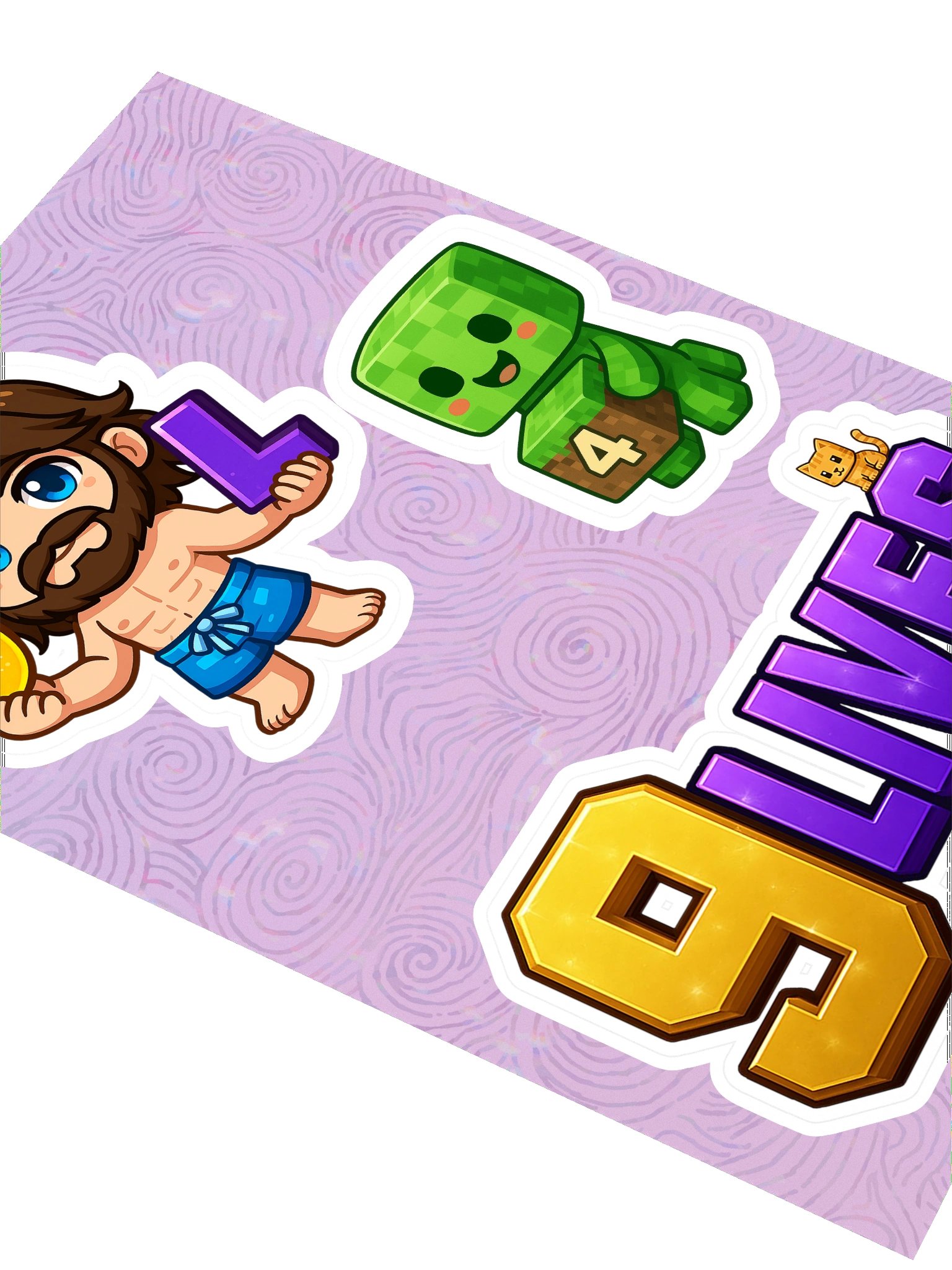 9LS4 StrokinGun Sticker Sheet product image (3)