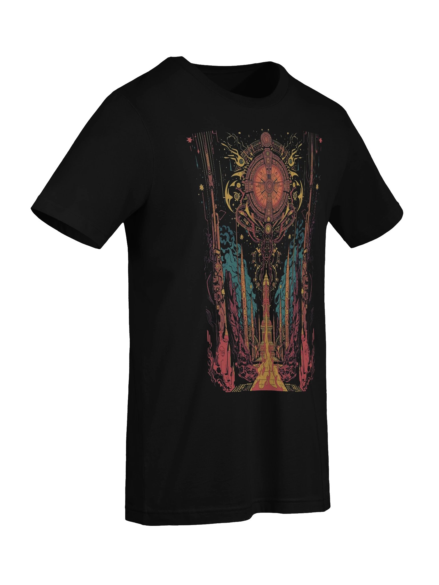 Cosmic Symmetry Lightweight T-Shirt product image (2)