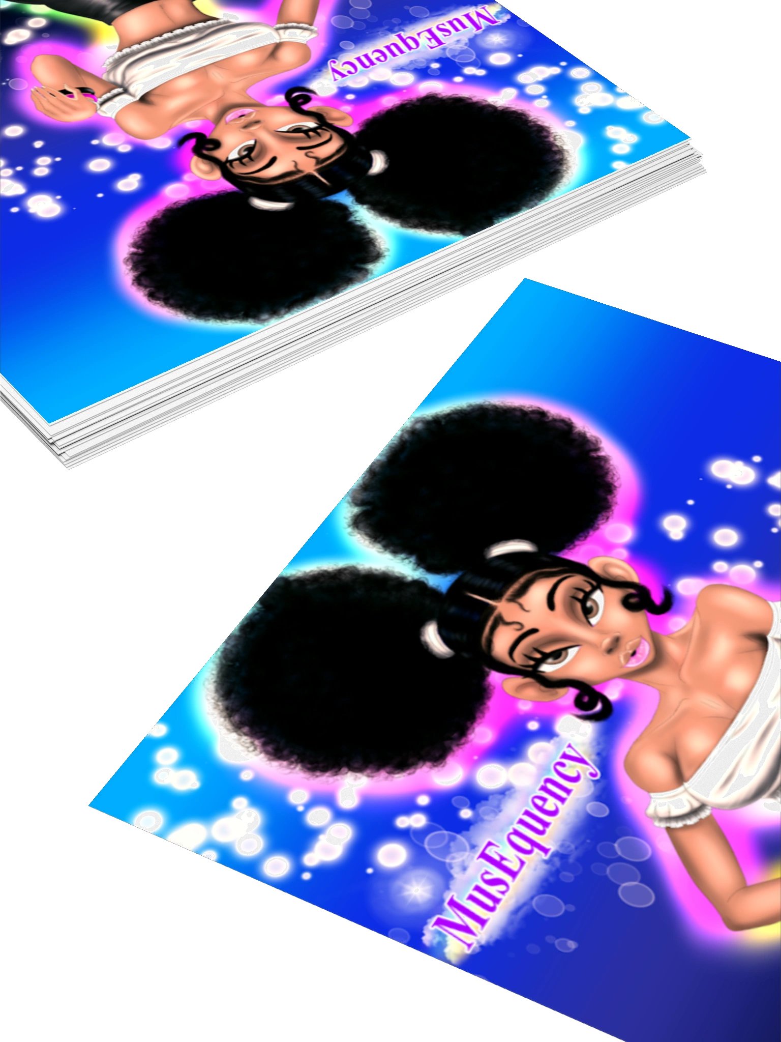 Fierce Femme Kiss Cut Stickers product image (10)