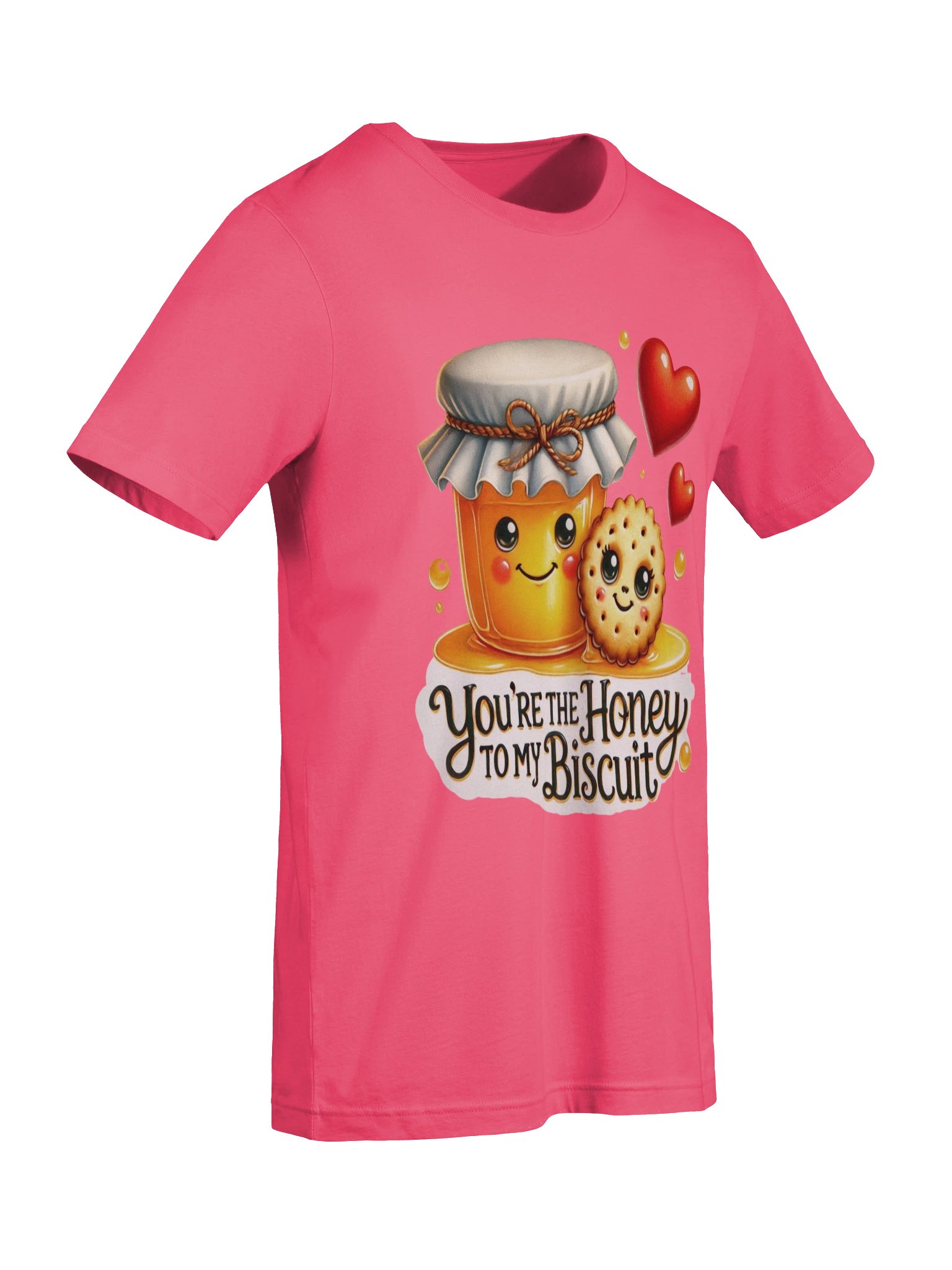 You're the Honey to my Biscuit Graphic Tee: Sweet Duo Love T-Shirt product image (43)