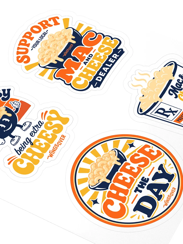 5 x 5 Sticker Sheet - Mac and Cheese product image (2)