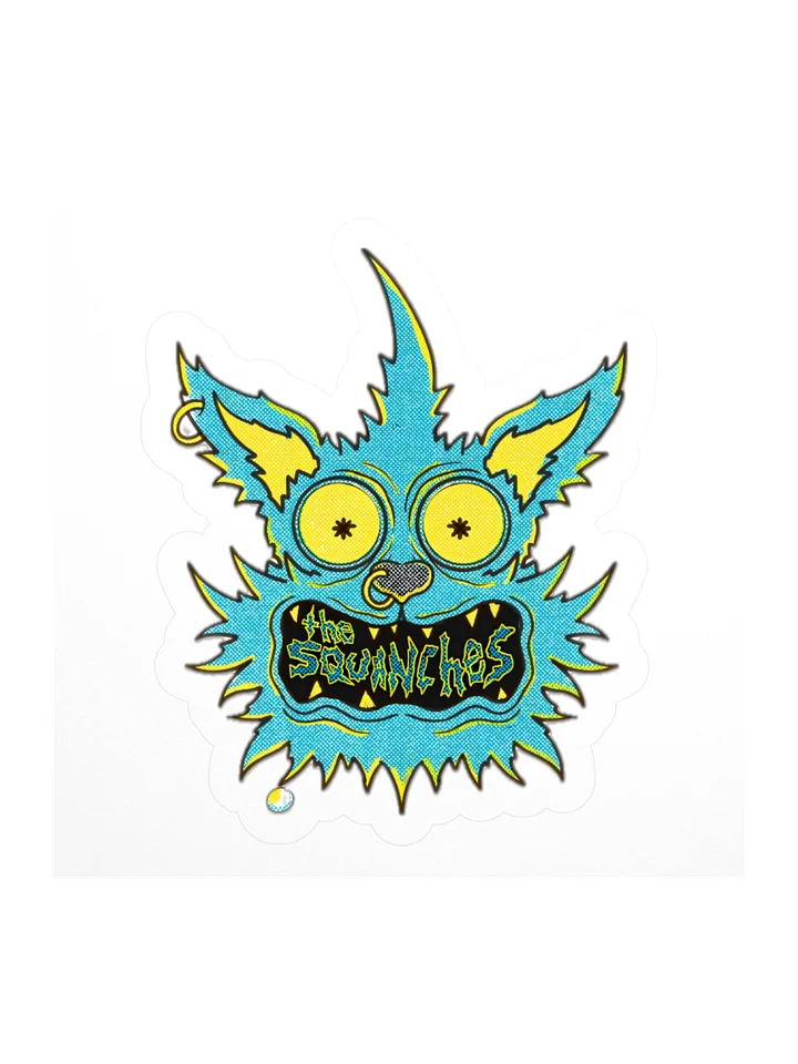 Squanchy Face Kiss Cut Sticker product image (2)