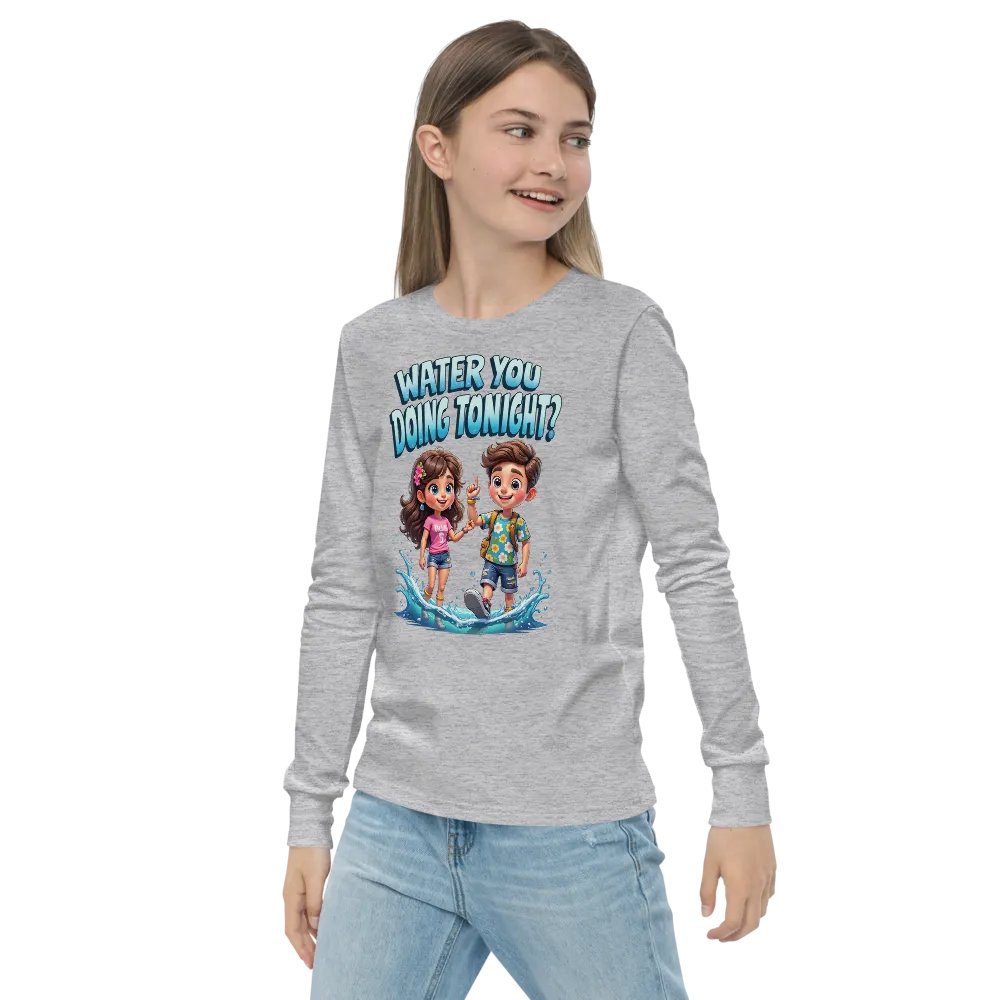 Splash of Fun Youth Long Sleeve Tee product image (22)