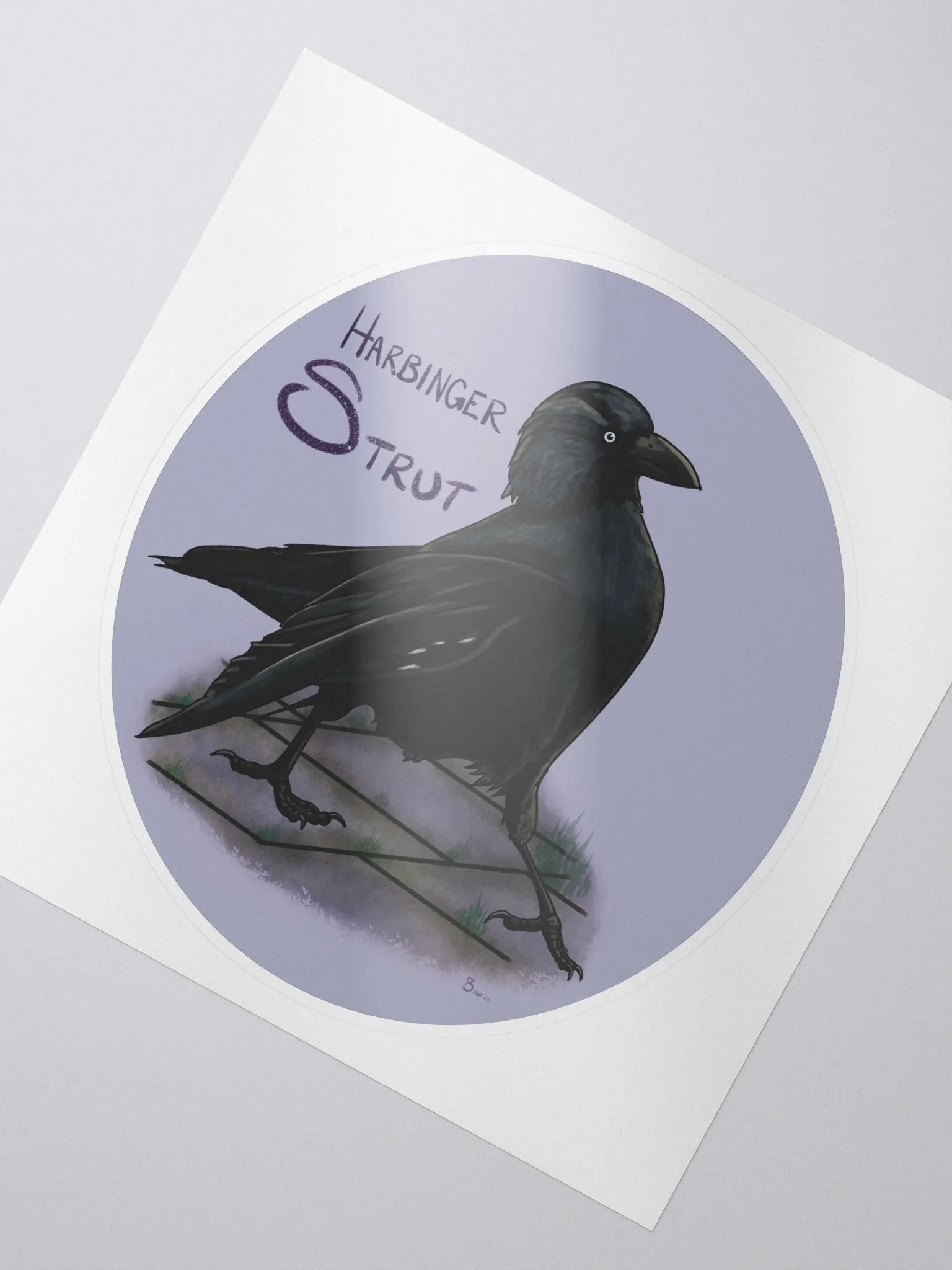 Harbinger Crow Sticker product image (2)