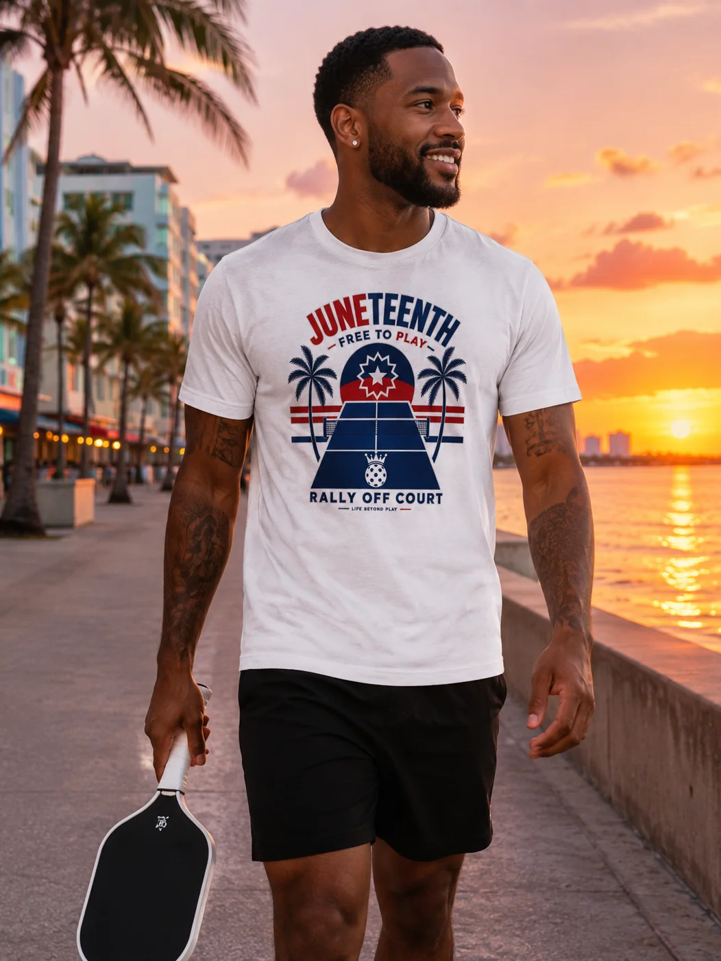 The Free to Play Tee — Slim Fit (FLAG) product image (3)