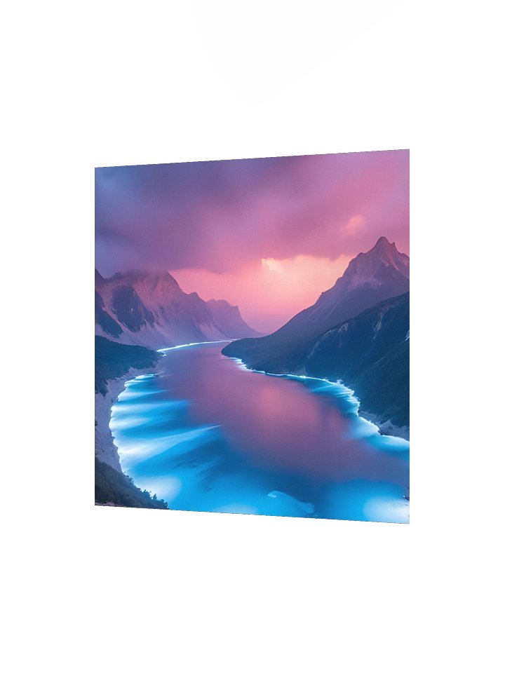Iridescent River Serenity Poster product image (9)