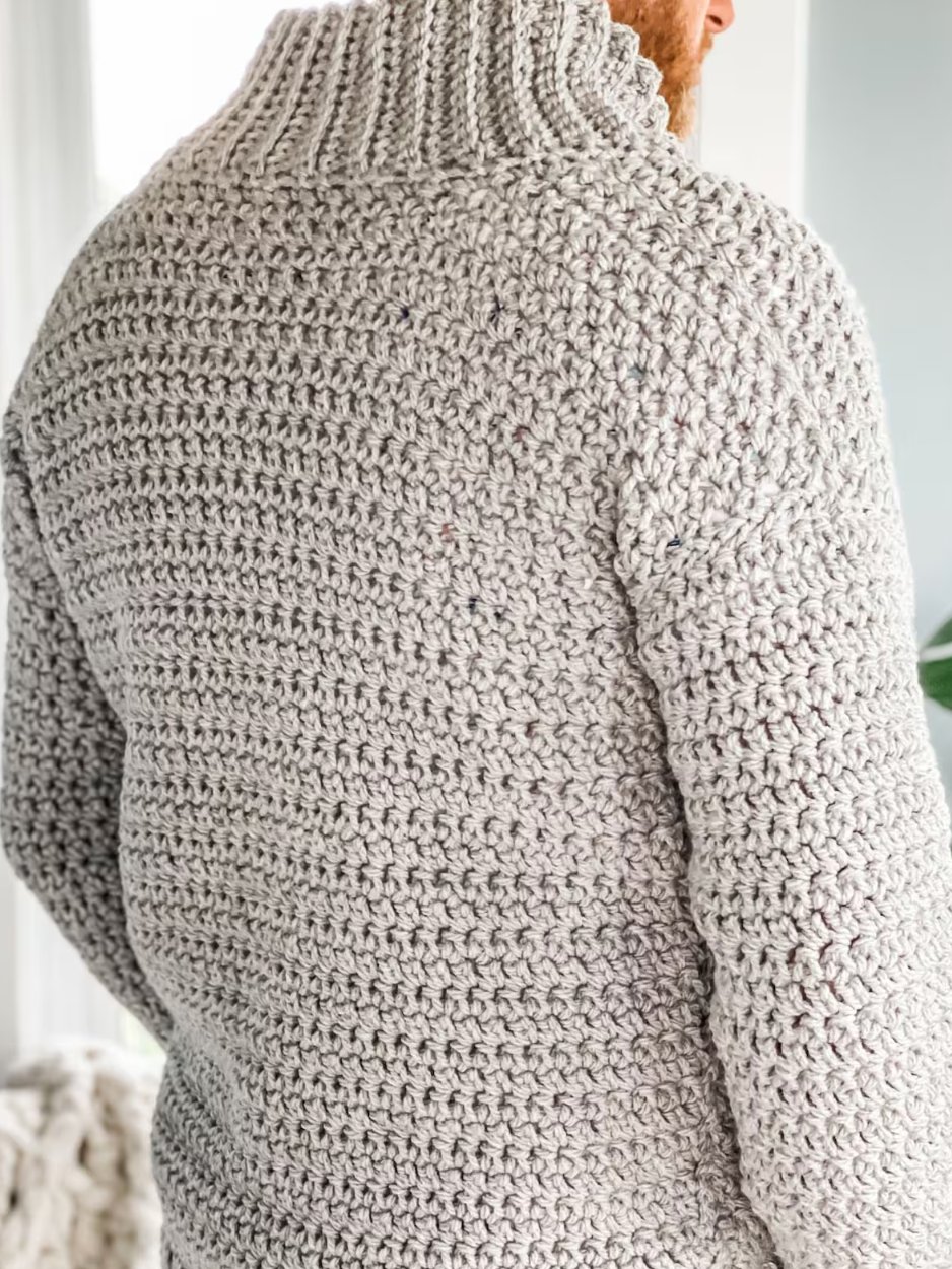 Mountain Ridge Cardigan Crochet Pattern product image (3)
