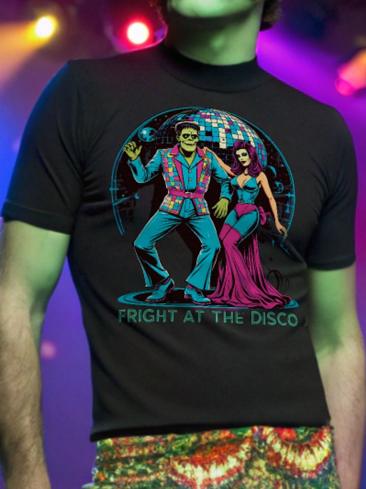 Fright at the Disco Retro T-Shirt product image (1)