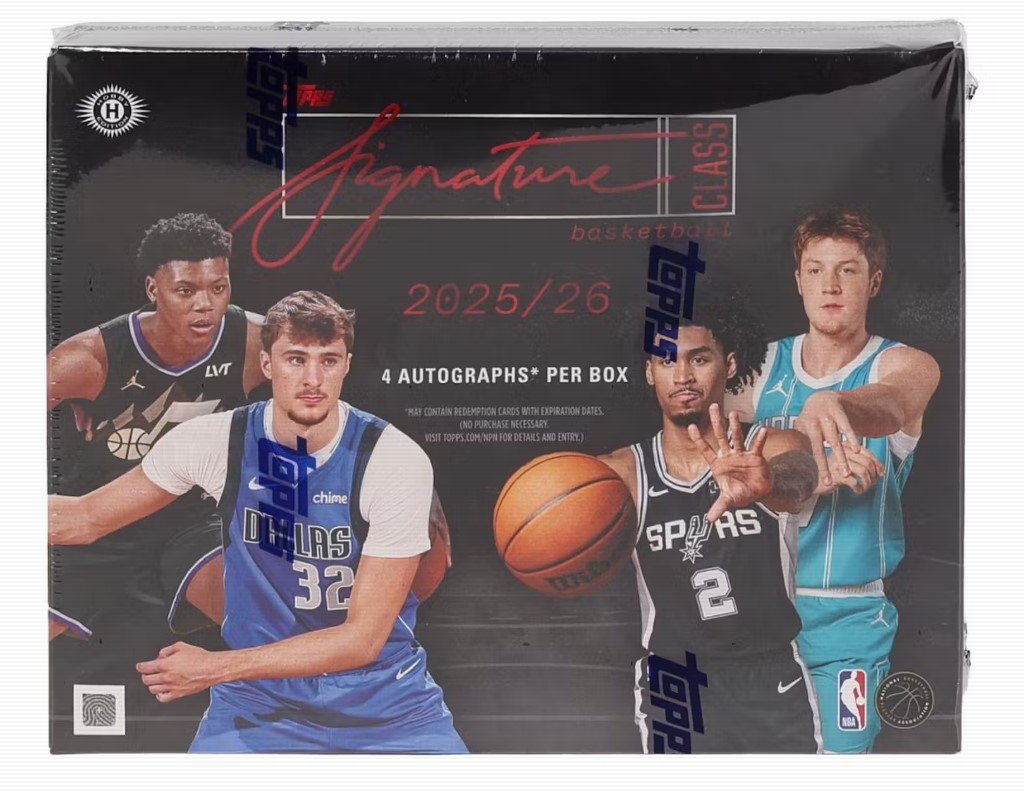 BATTLE! 2025-26 Topps Signature Class Basketball HOBBY VS JUMBO product image (1)