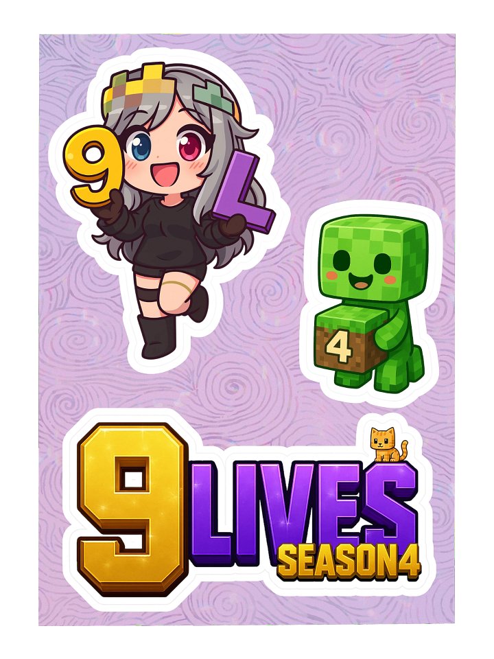 9LS4 Mellie_MC Sticker Sheet product image (1)