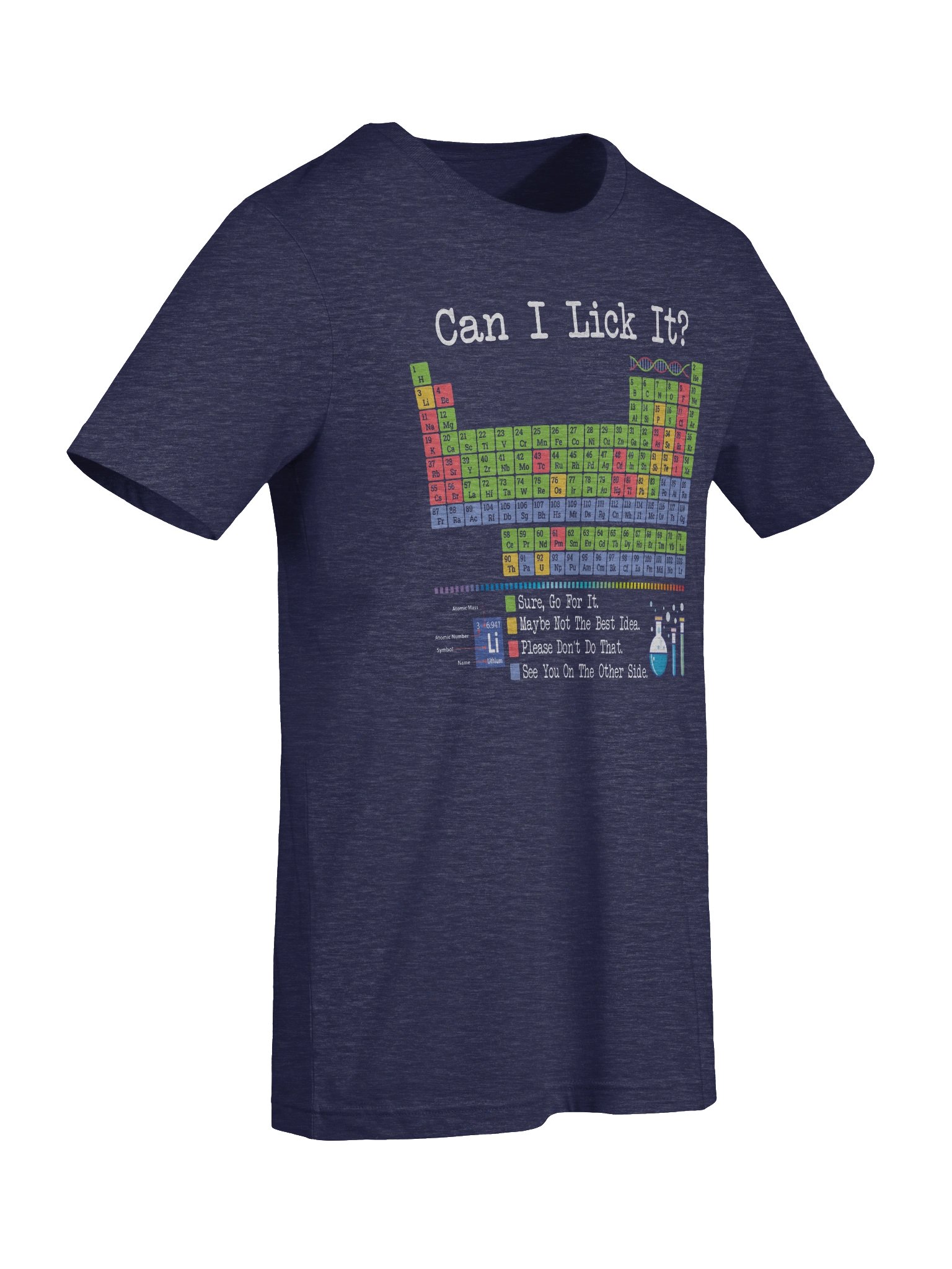 Can I Lick It? Ladies Tee - White Text product image (9)