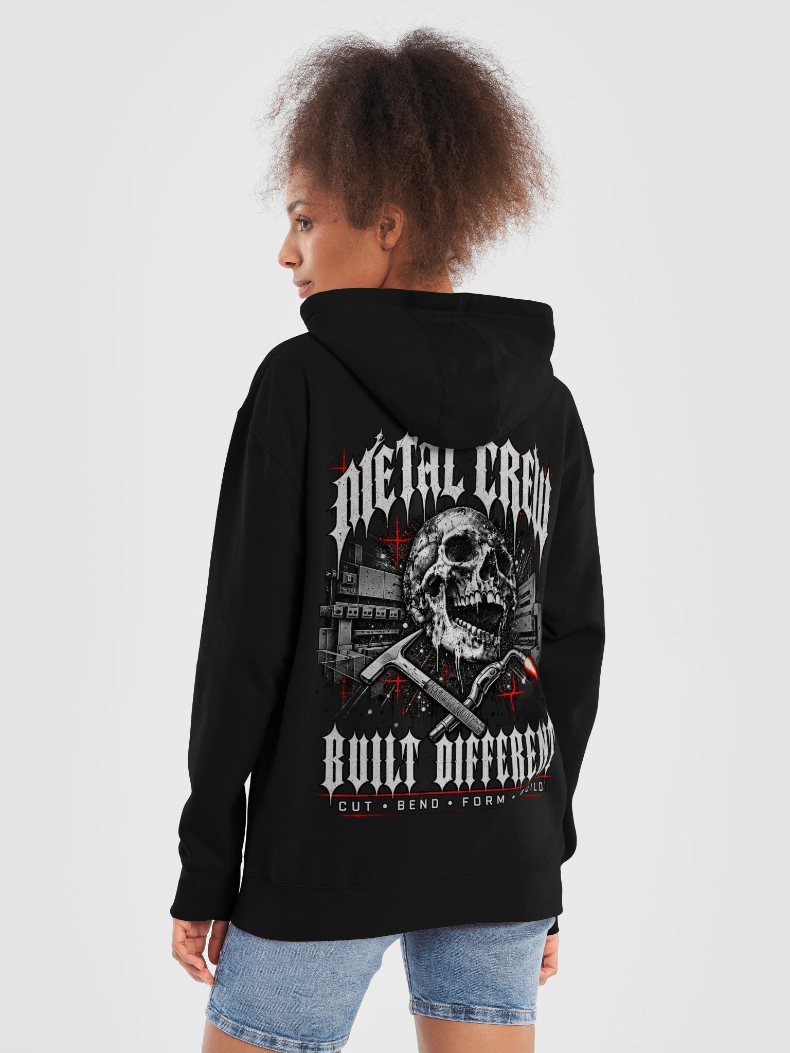 Metal Crew Built Different Hoodie product image (6)