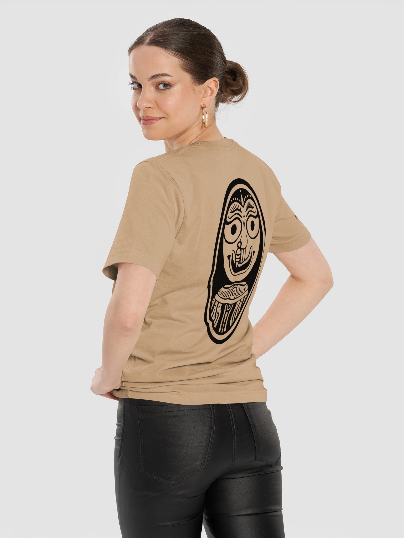 subhadra tee - black artwork product image (12)