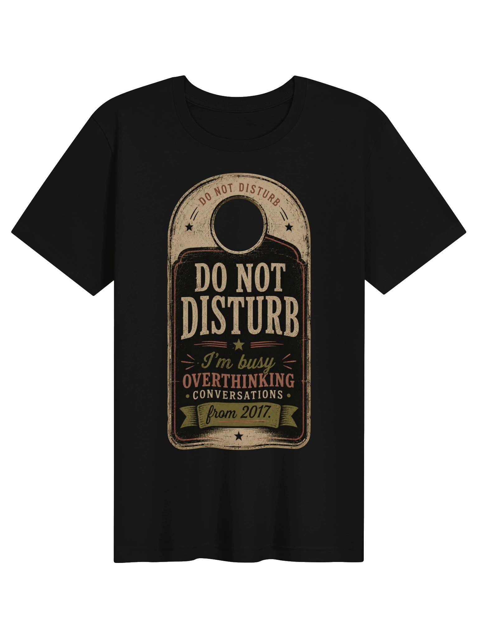 Do Not Disturb Overthinking Tee product image (2)