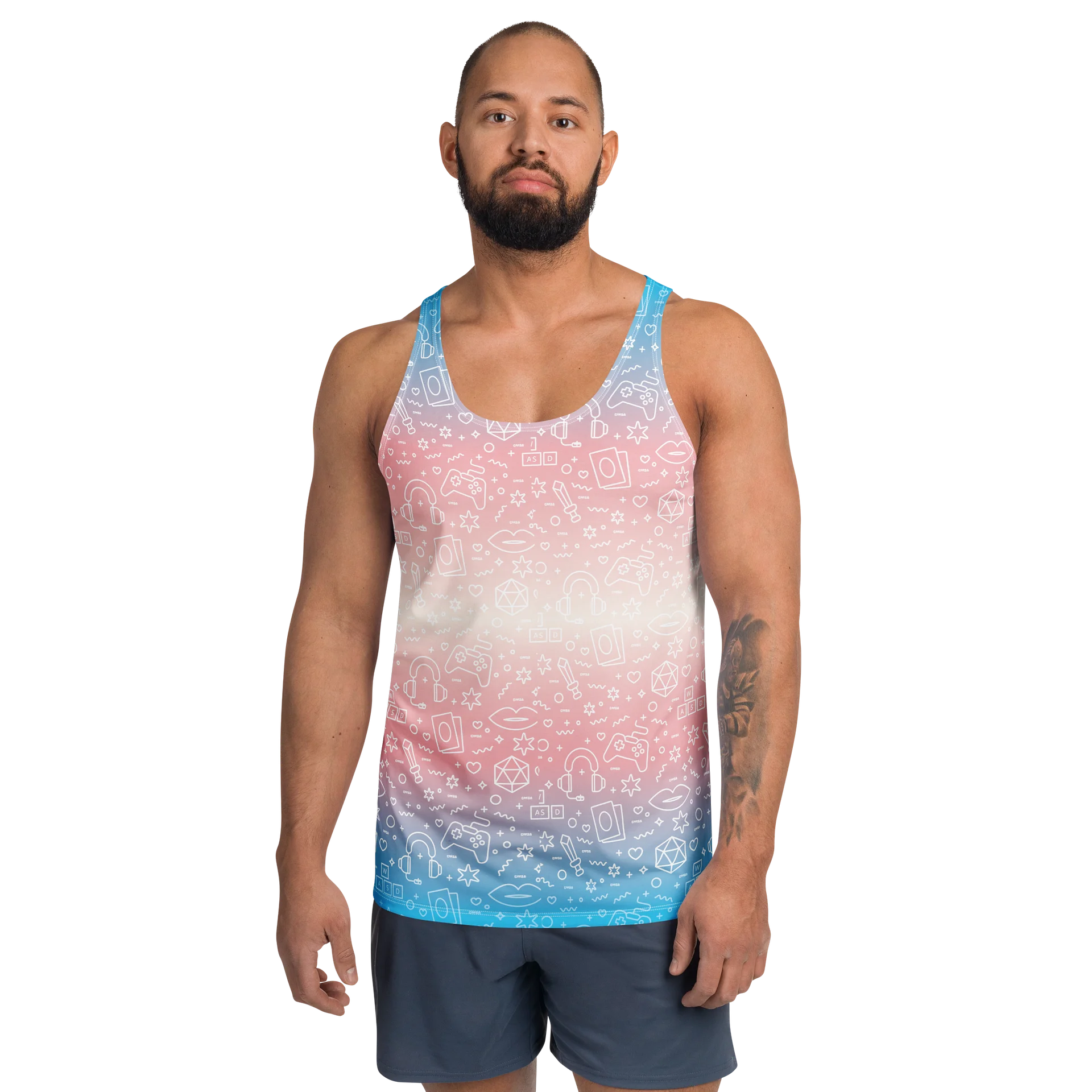 Trans Tank 🩵🩷🤍🩷🩵 product image (1)