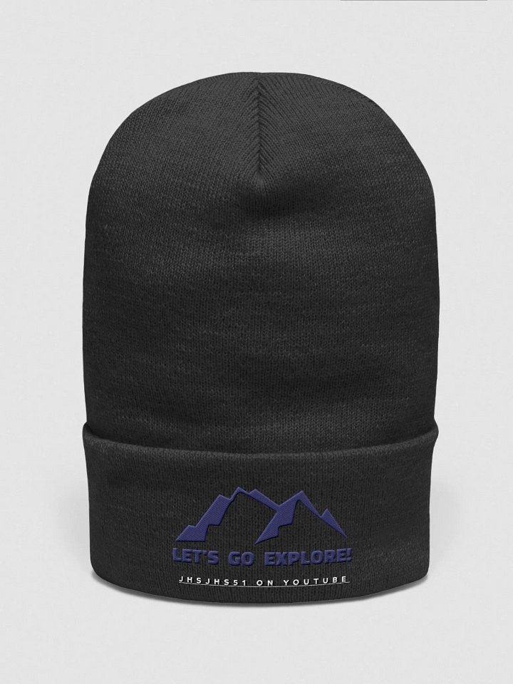 Mountain Explorer Embroidered Beanie product image (1)