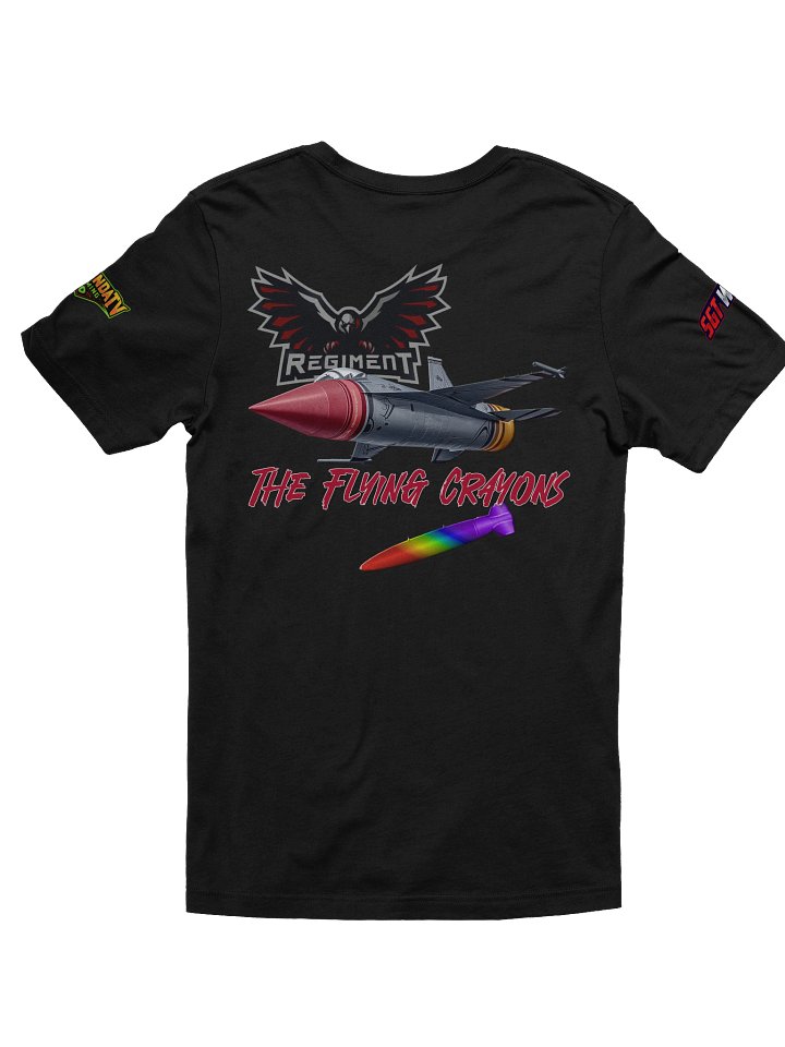 Flying Crayons Regiment Fundraiser Shirt (AC & SgtWilky) product image (2)