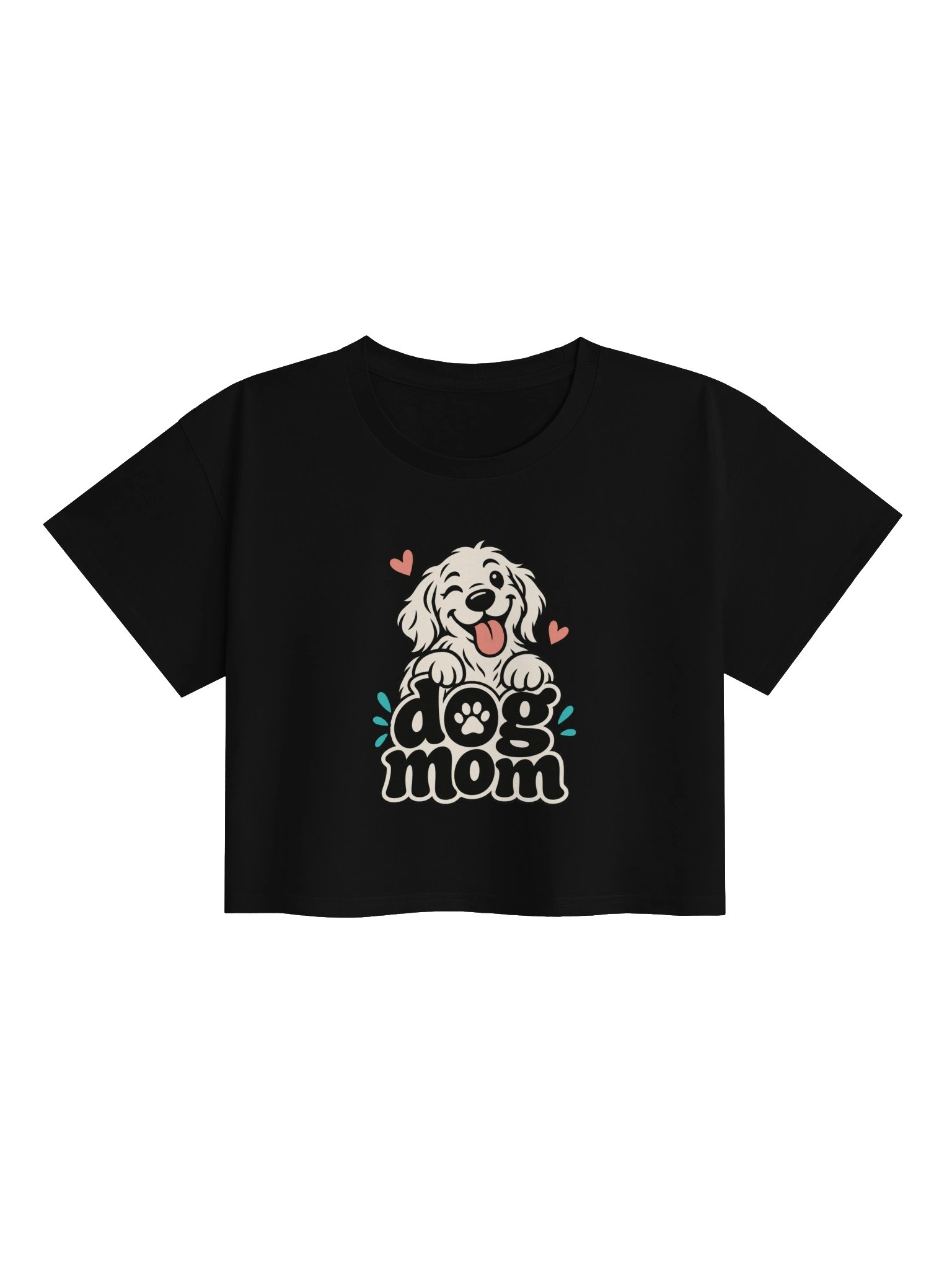 Dog mom tshirt product image (2)