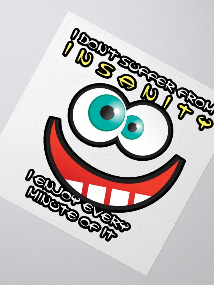 I DON'T SUFFER FROM INSANITY, I ENJOY EVERY MINUTE OF IT product image (6)