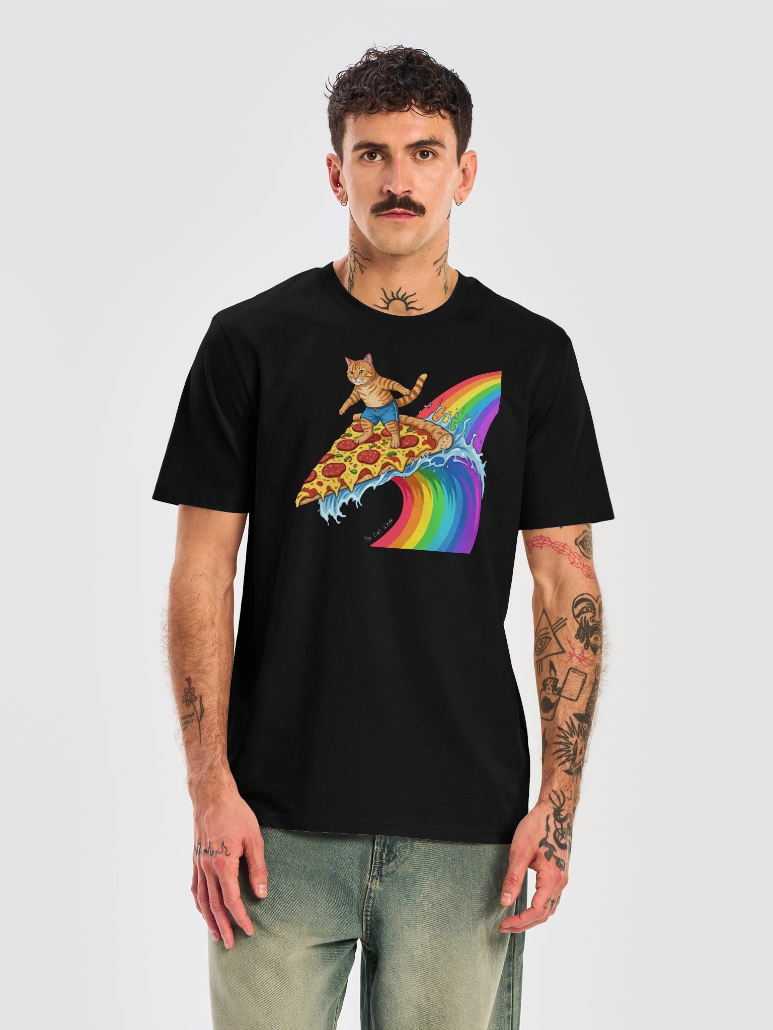 Pizza Cat T-shirt product image (4)