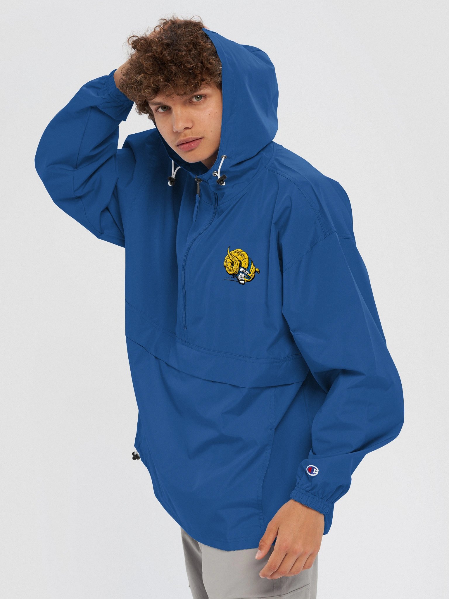 GRB EMBROIDERED WINDBREAKER product image (5)