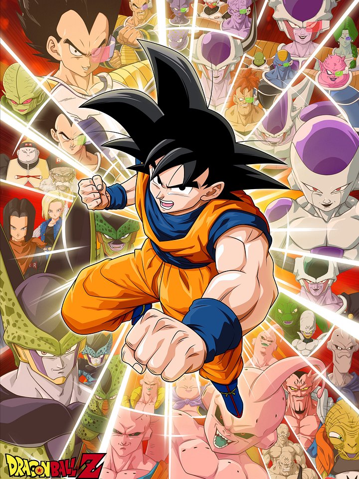Iconic Dragon Ball Z Metal Print product image (1)