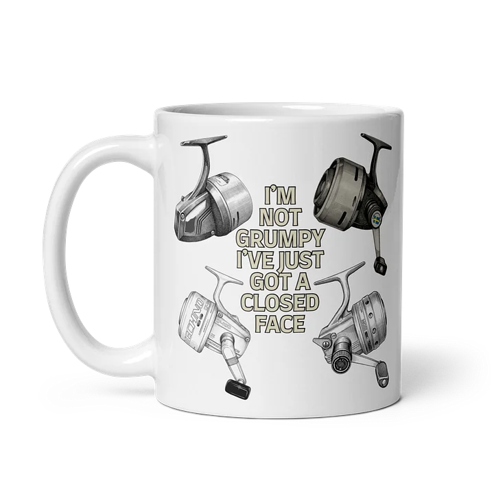 "I'm Not Grumpy" Closed Face Reel Mug product image (2)