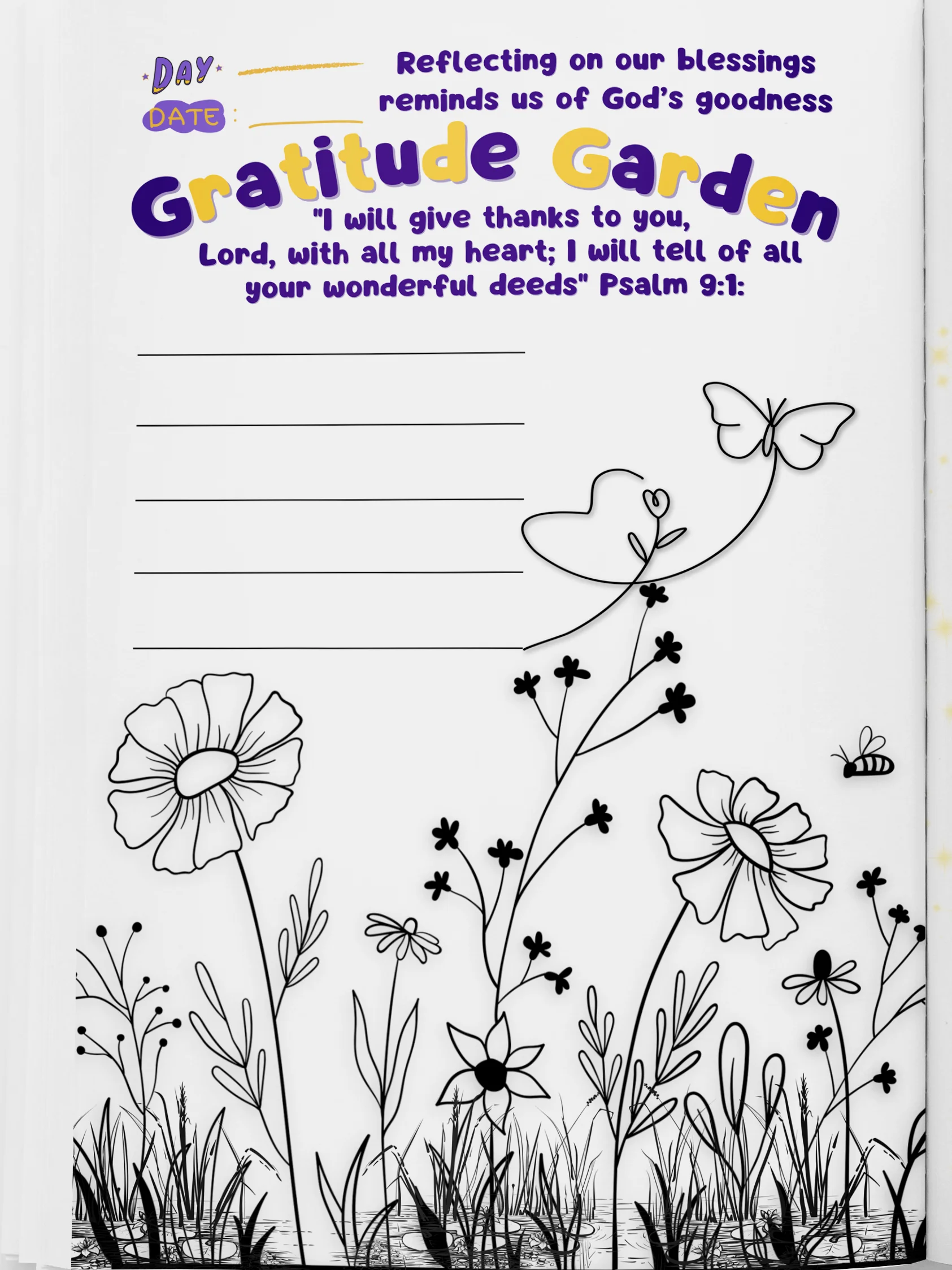 Girls Interactive Christian Journal product image (11)