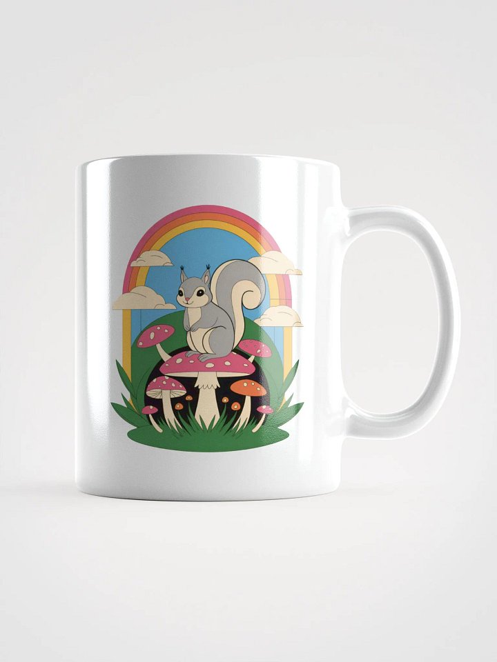 Whimsical Squirrel and Mushroom Mug product image (3)