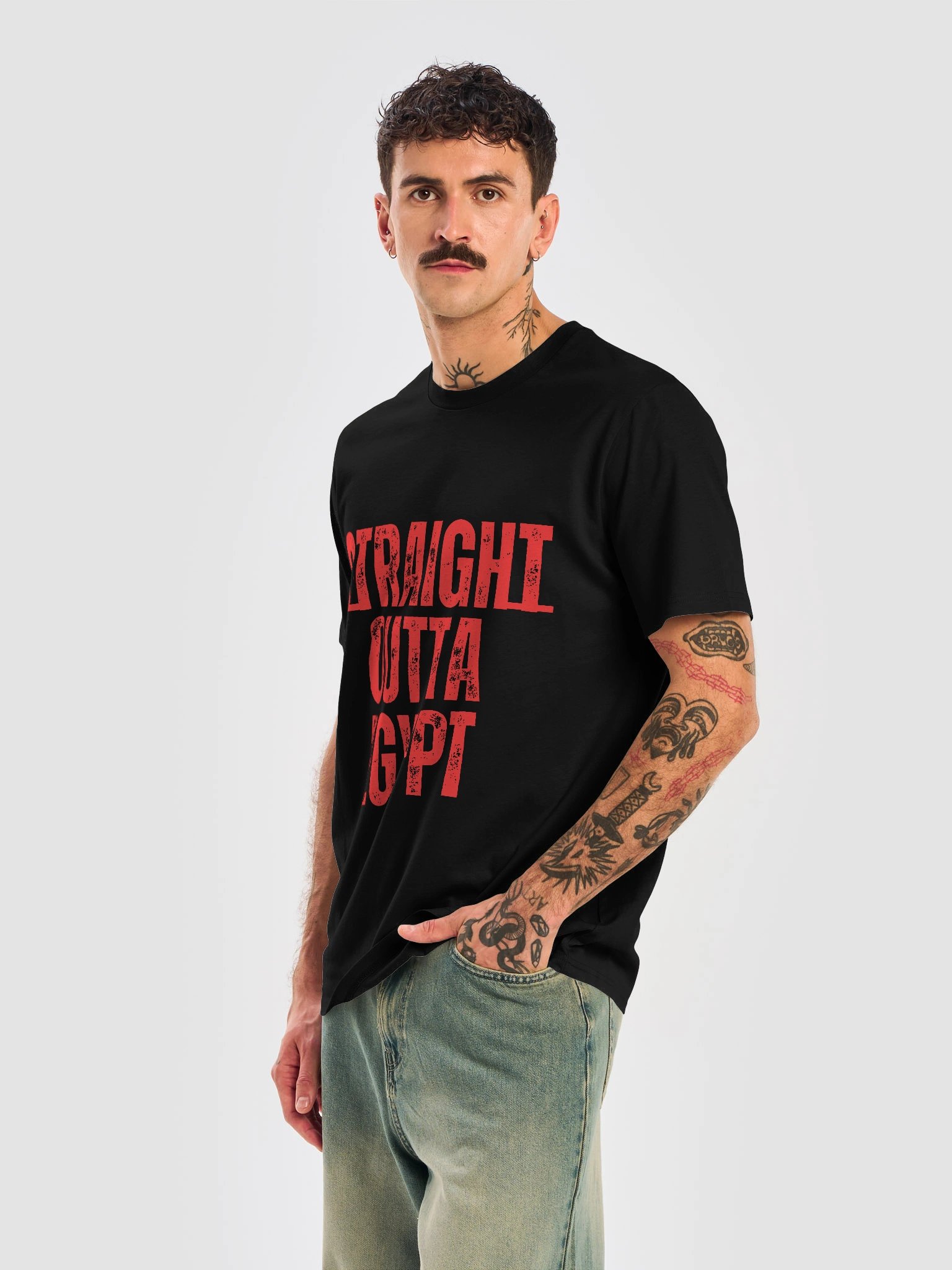 Straight Outta Egypt Unisex Organic Cotton Tee product image (26)