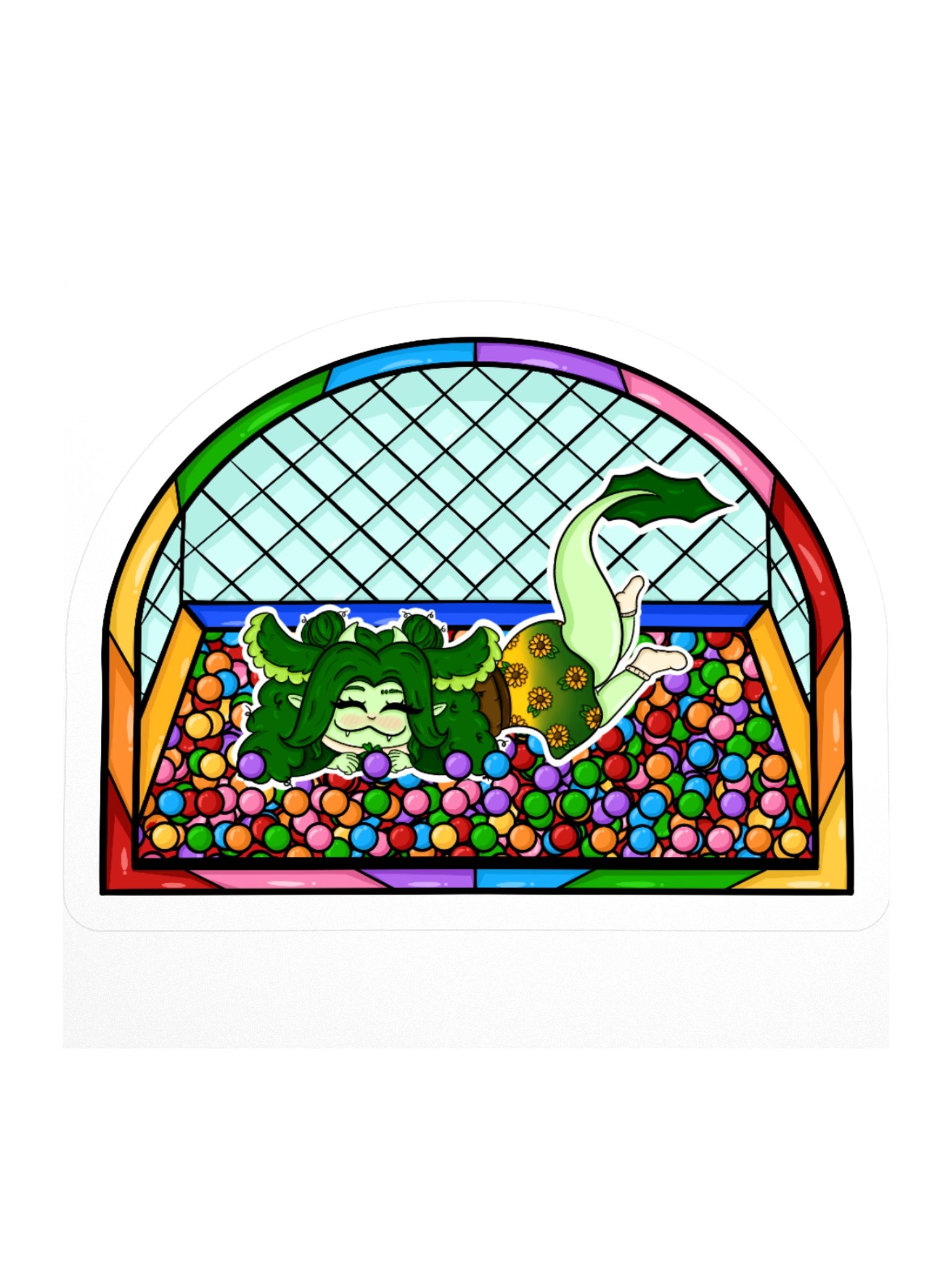 "Ballpit Bulbie" Sticker product image (2)