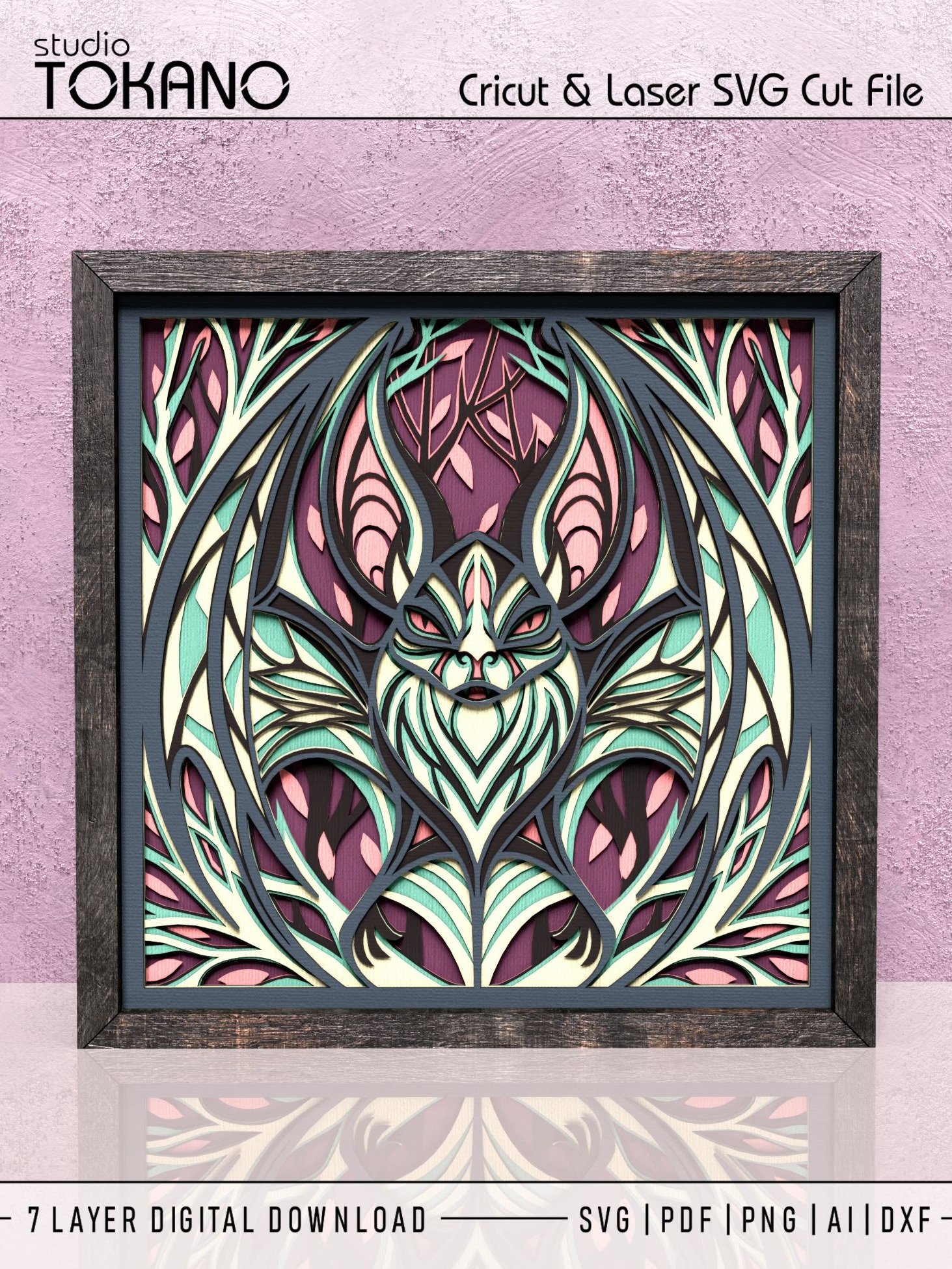 Bat Shadow Box product image (4)