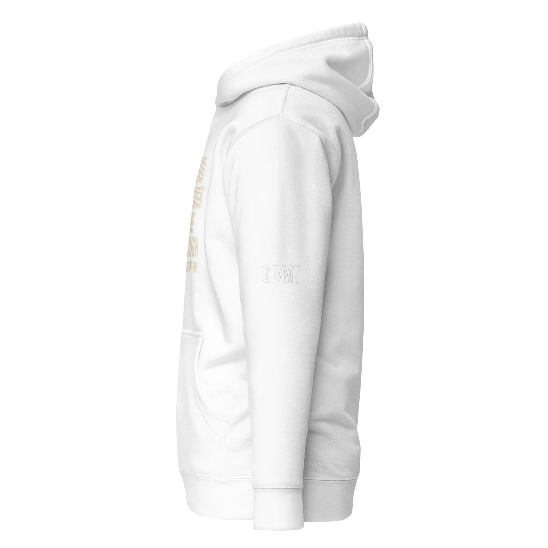 God Brought Me Through - A Real Survivor Hoodie product image (3)
