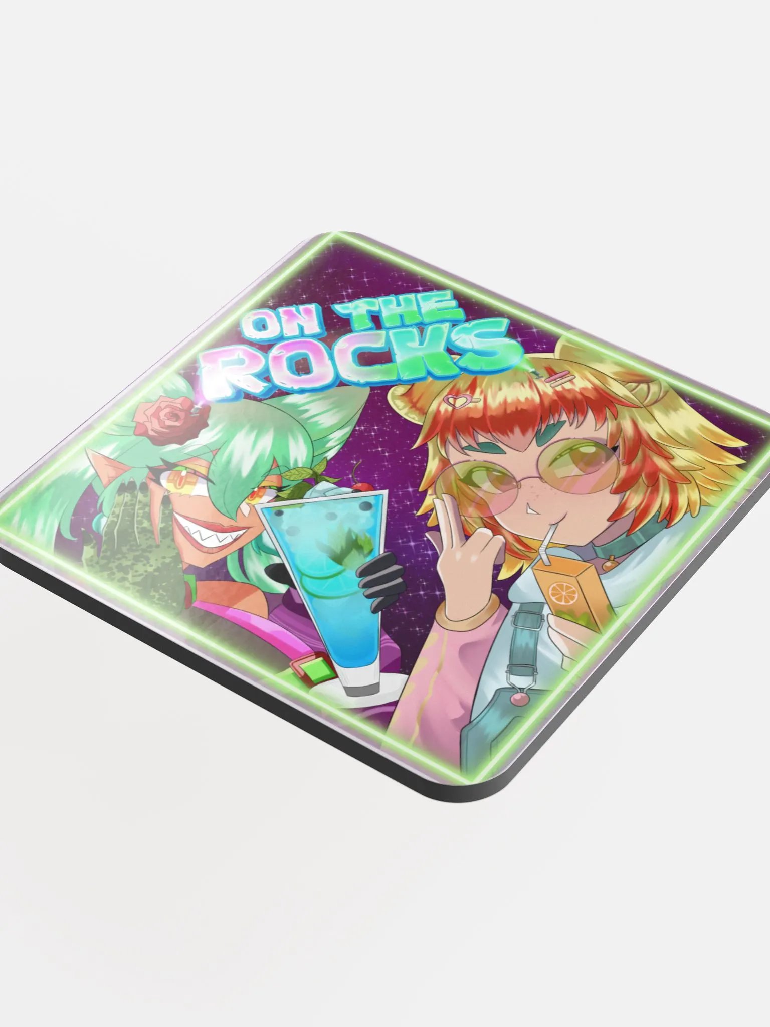 On the Rocks Coaster (Mango Btuber) product image (4)