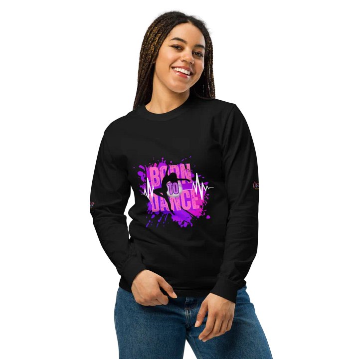 Elegant Dance Her Silhouette Long Sleeve Shirt product image (1)