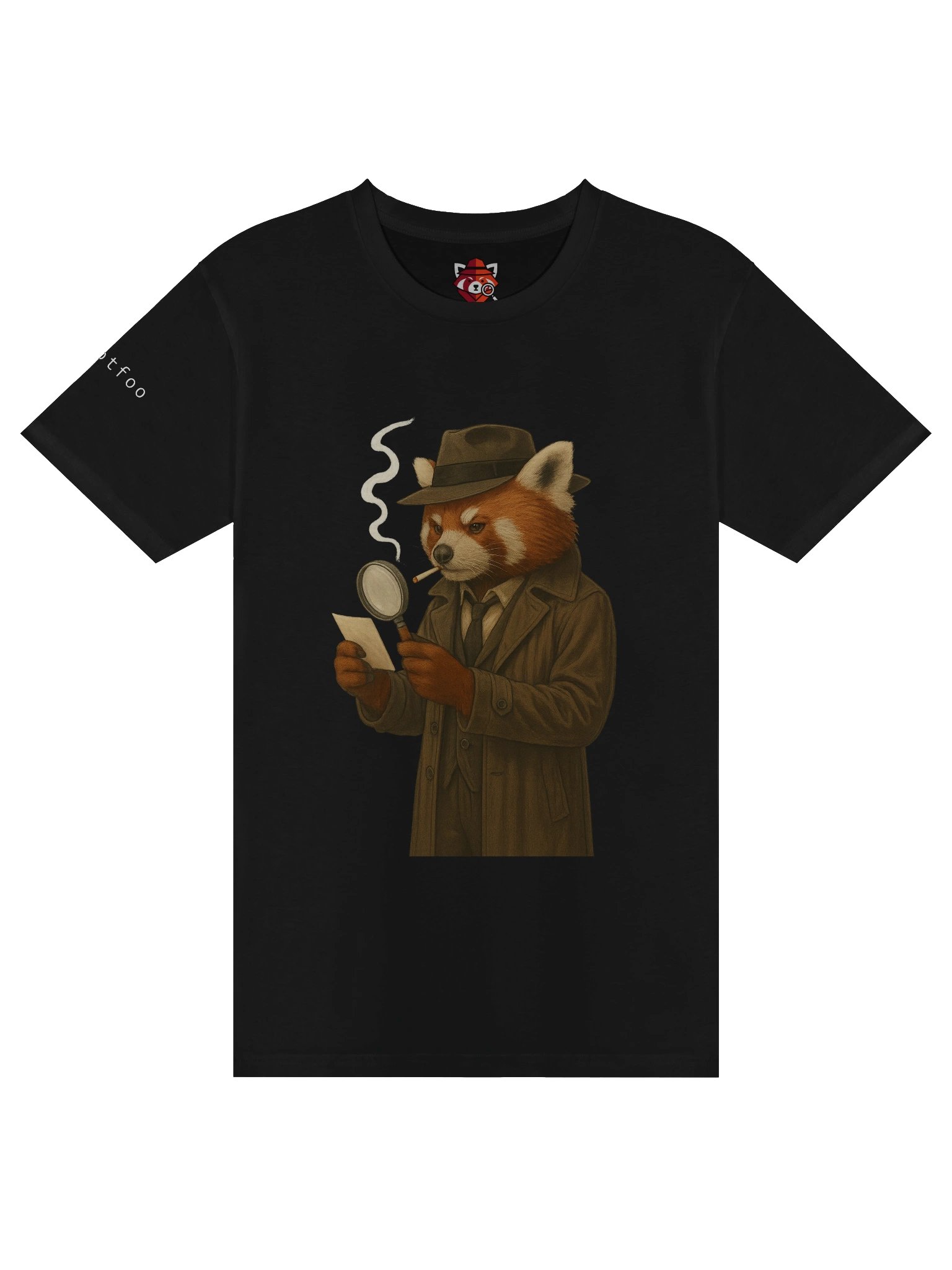 Red Panda Detective T-Shirt product image (1)