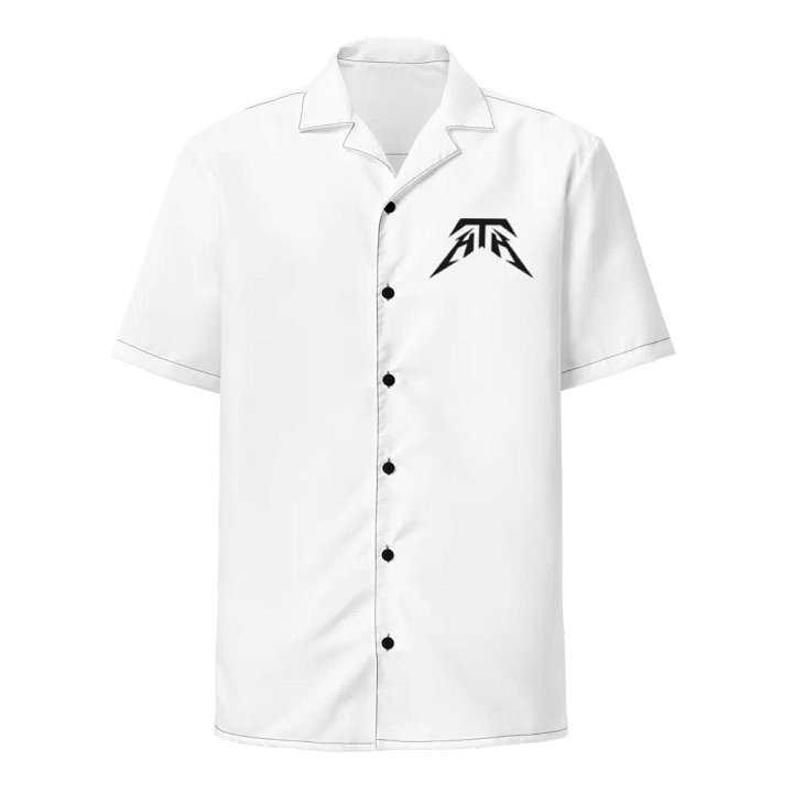 HTH Stinger Logo Hawaiian Print Button-up Shirt product image (1)