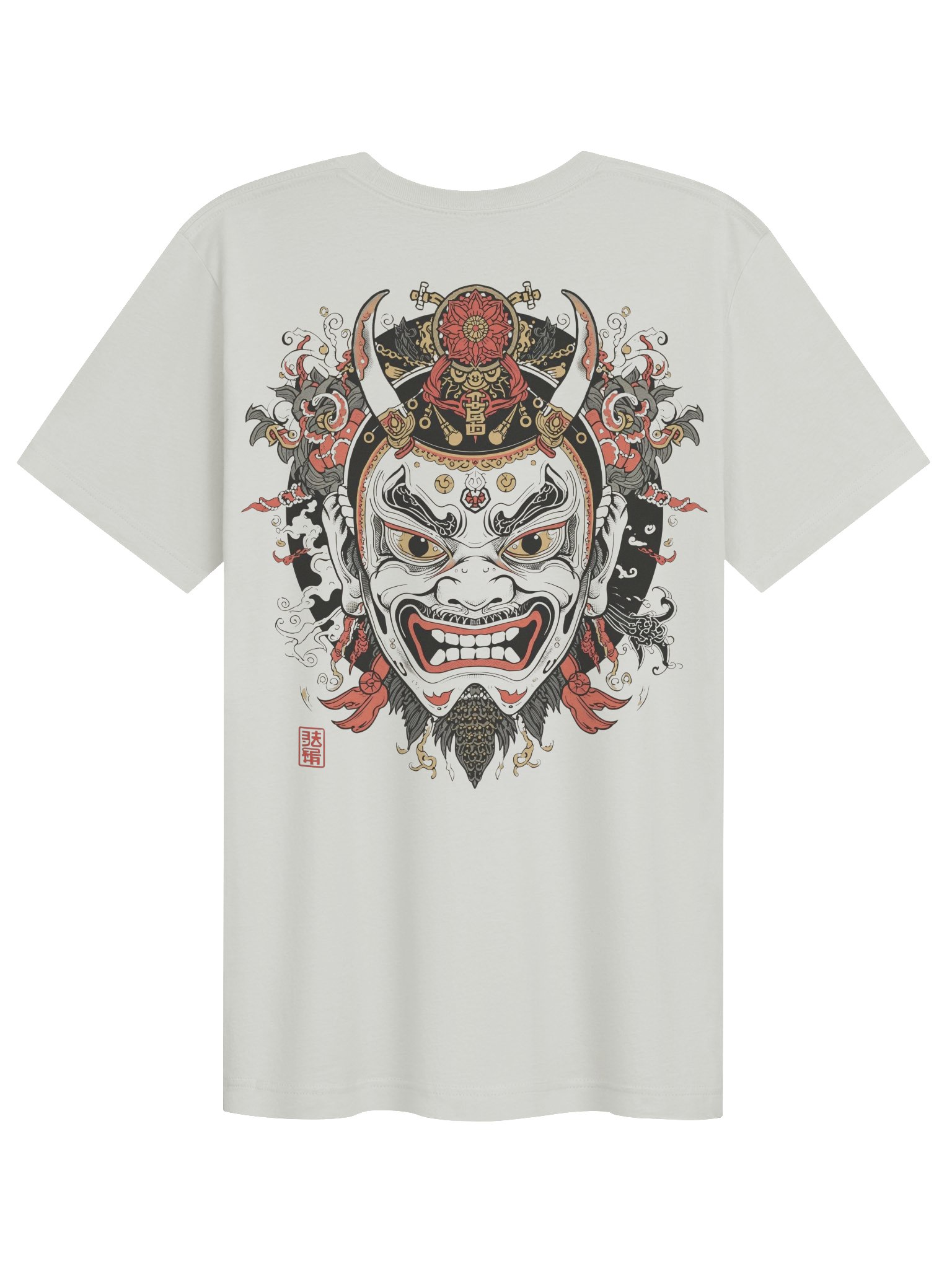 The Bold Oni Mask Streetwear T-Shirt product image (61)