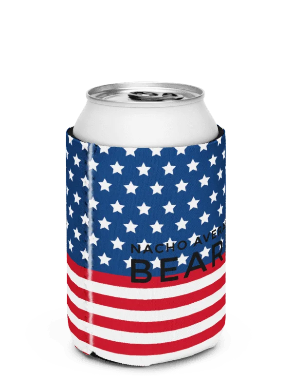 Coozie Can Cooler (Design: Nacho Average Beard) product image (3)