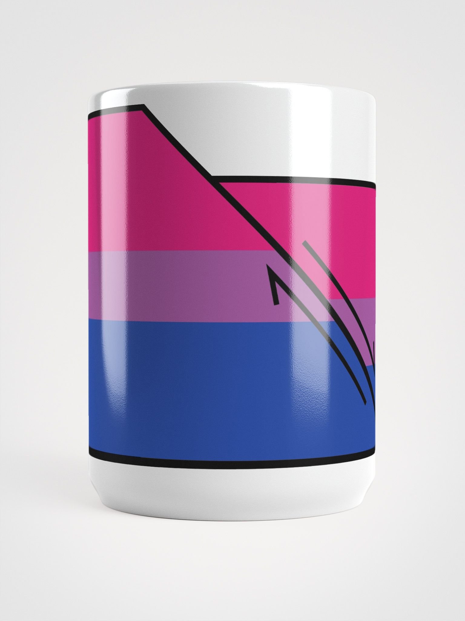 Faulted Pride Flags- Bi Mug product image (5)