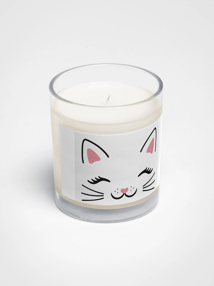 The Sweet Kitty Glass Jar Candle product image (2)
