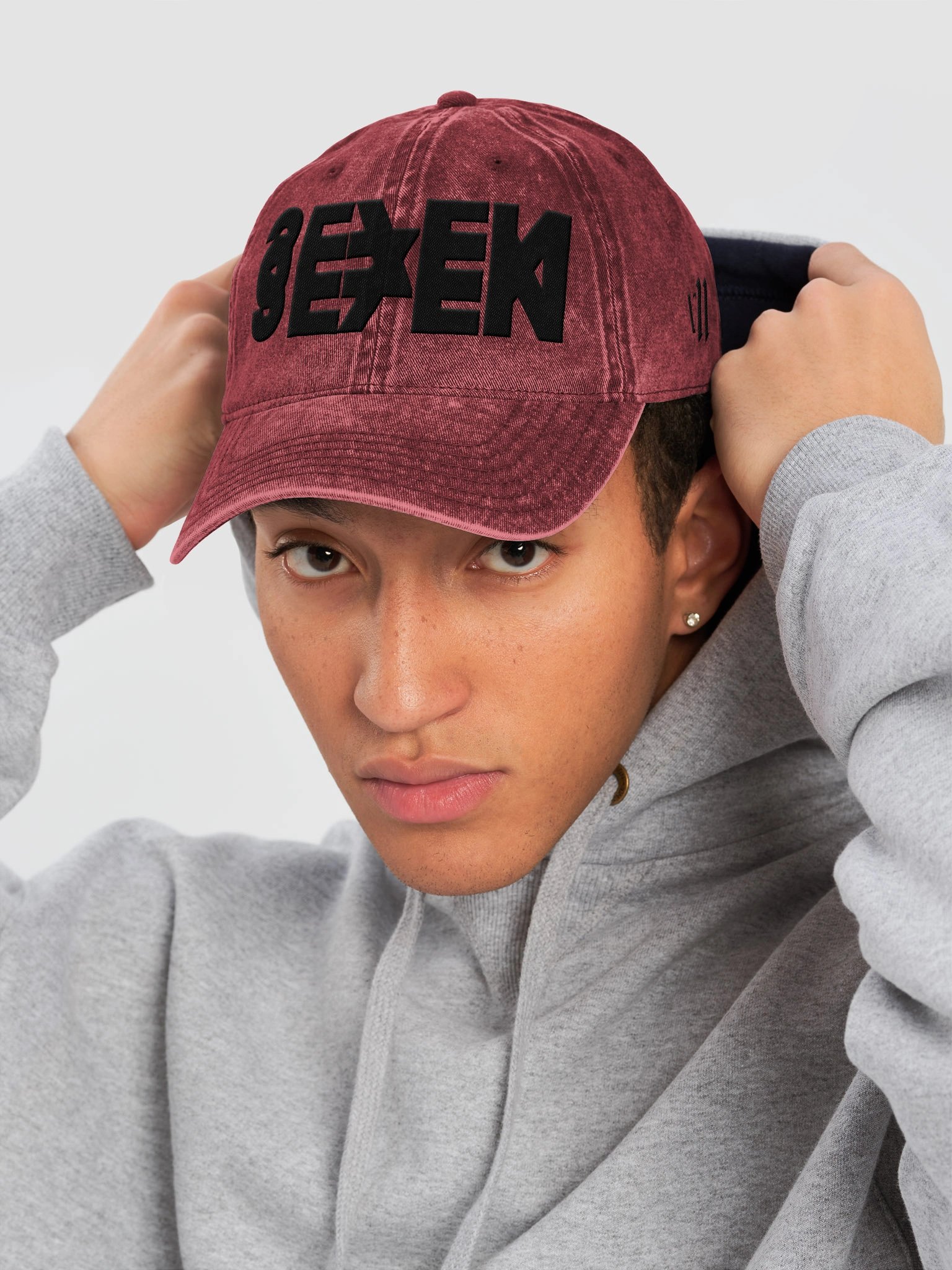 SE7EN Acid Washed Mirror hat product image (6)