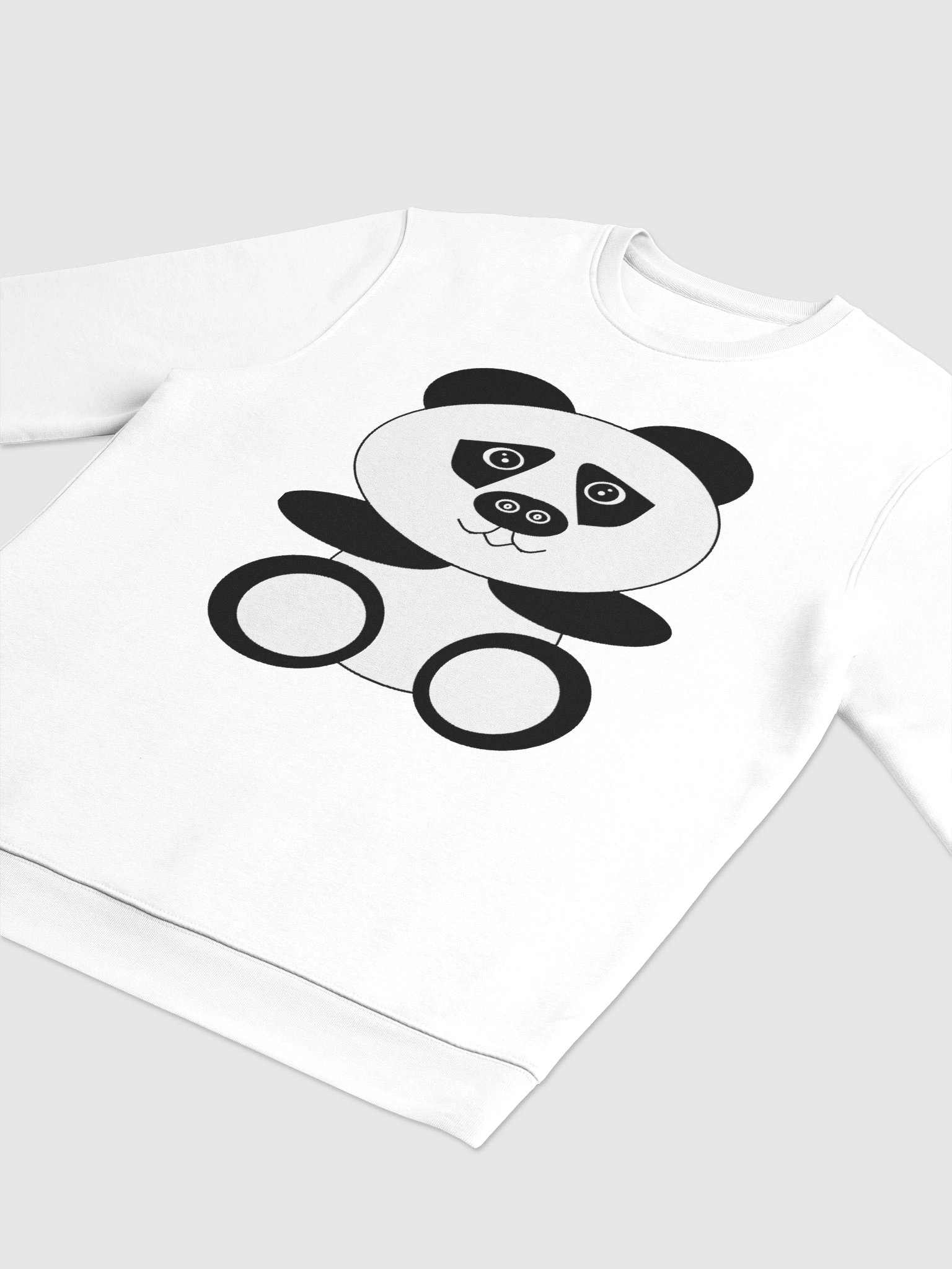 Panda Play Unisex Eco Sweatshirt product image (5)