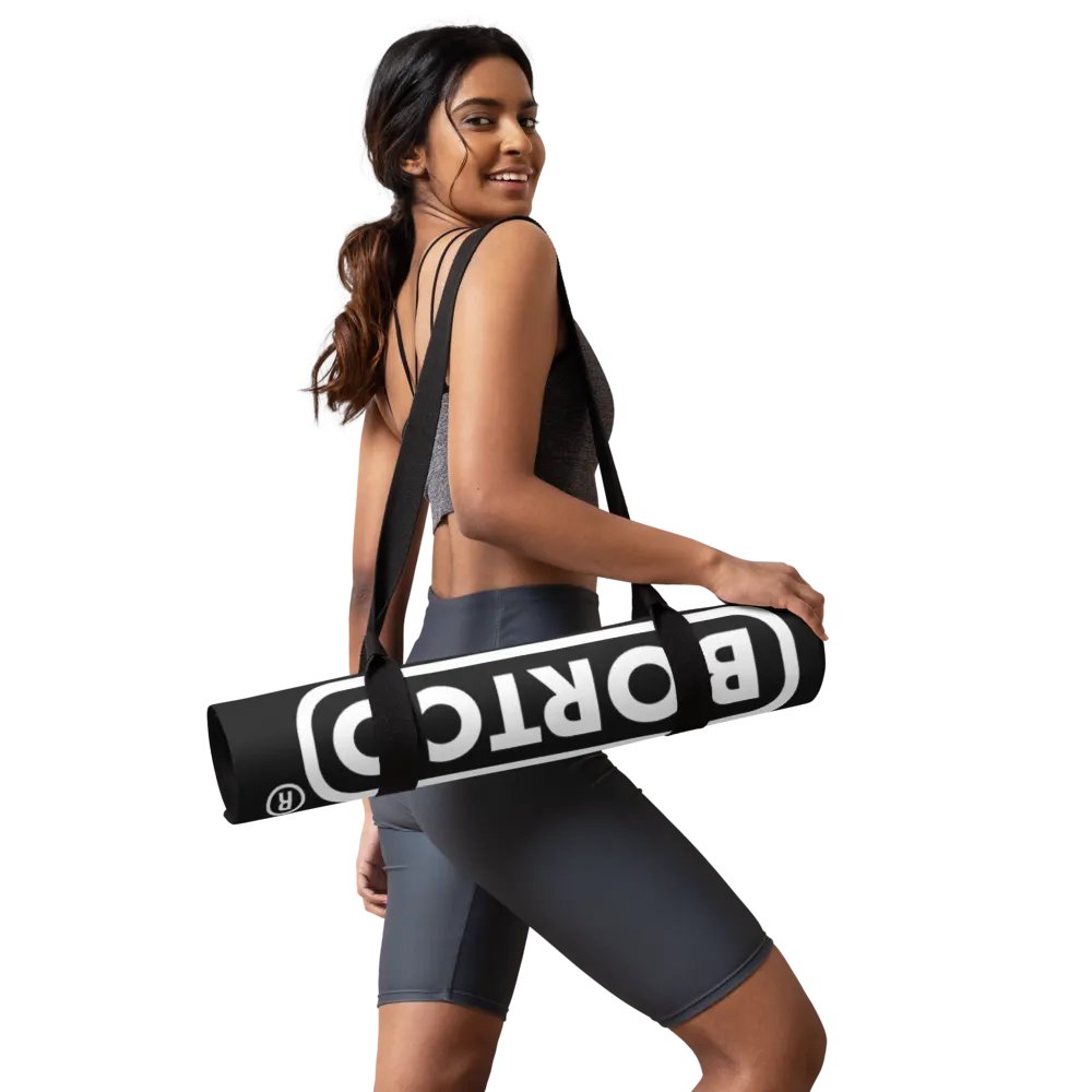 Bortco Yoga Mat Black Repeat product image (9)