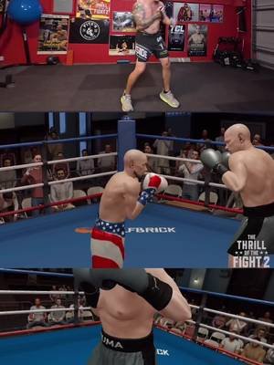Finale round! Left all my cardio out there! #thrillofthefight2 #VR #VRBoxing #TOTF2 #Boxing @Meta Quest @TheThrillOfTheFight2 