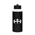 His House Stainless Steel Water Bottle with a Straw Lid - Black