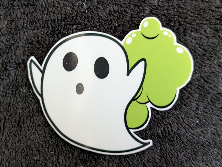 Ghost Fart Sticker product image (1)