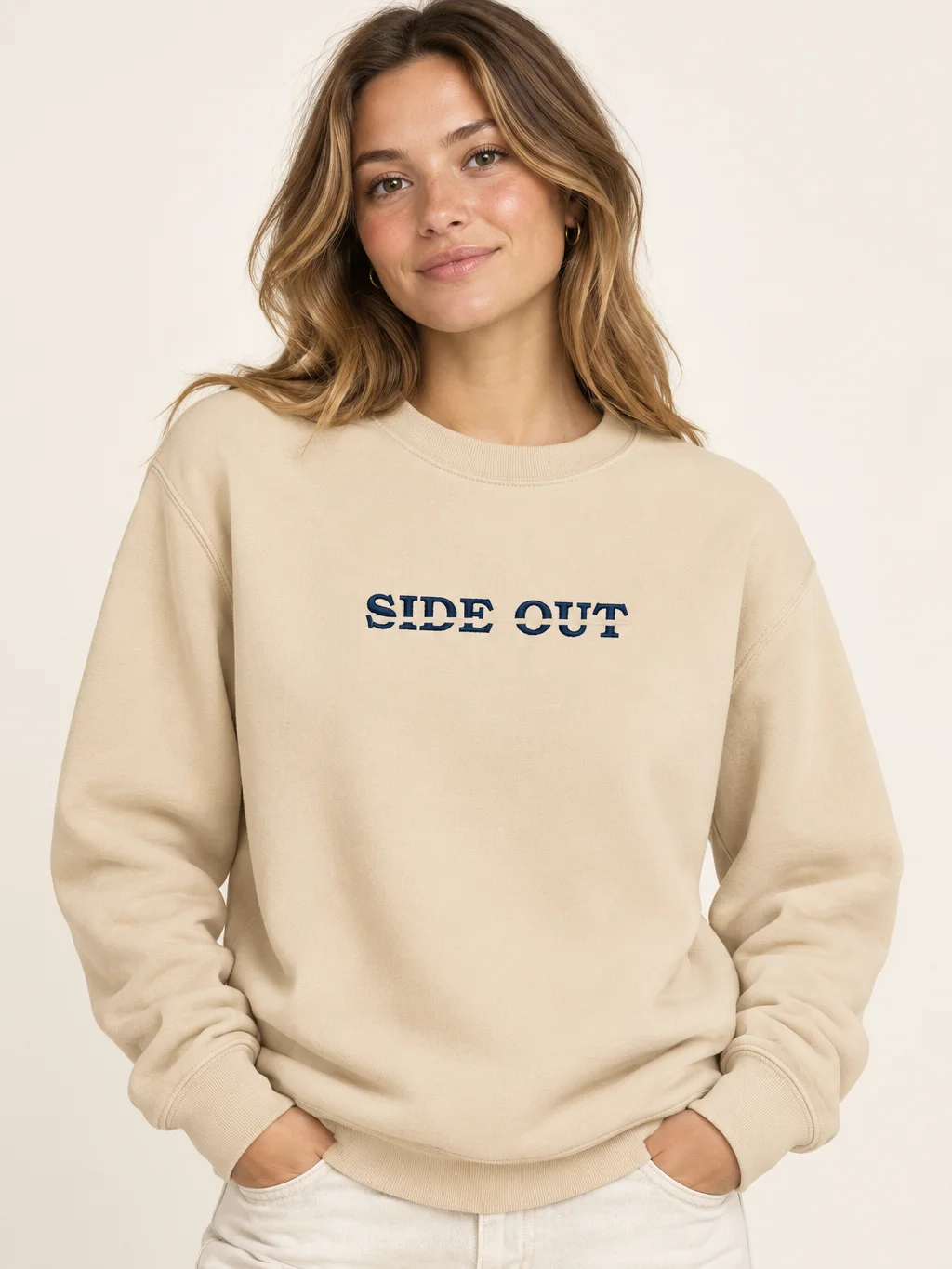 The Side Out Volleyball Crewneck Sweatshirt product image (1)