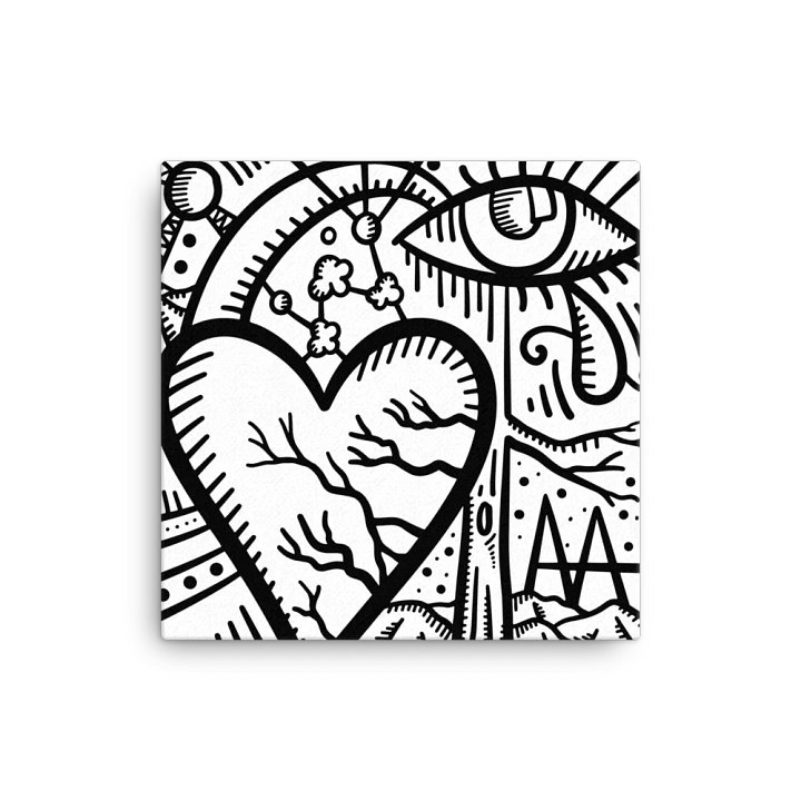 Natural Heart (Canvas) by Alex Alpert product image (1)